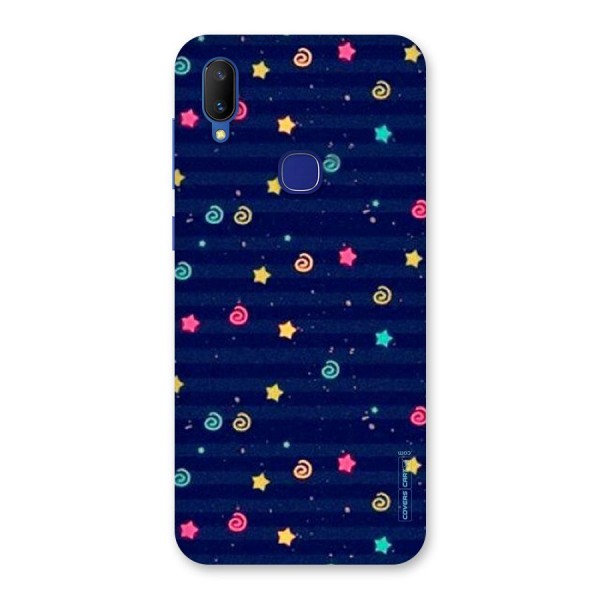 Cute Stars Design Back Case for Vivo V11