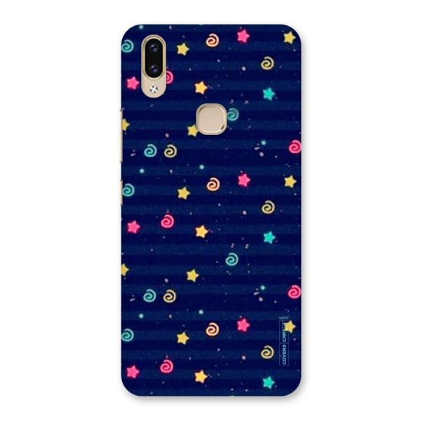 Cute Stars Design Back Case for Vivo V9