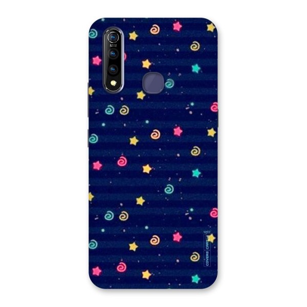 Cute Stars Design Back Case for Vivo Z1 Pro