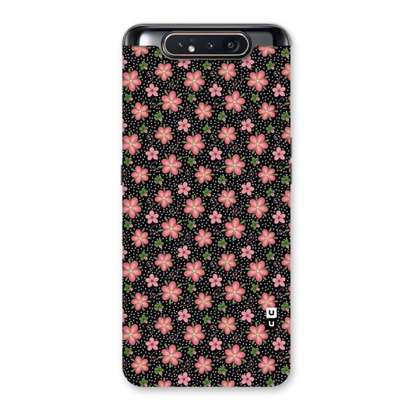 Cute Tiny Flowers Back Case for Galaxy A80