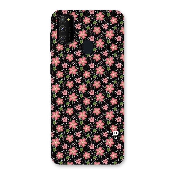 Cute Tiny Flowers Back Case for Galaxy M21