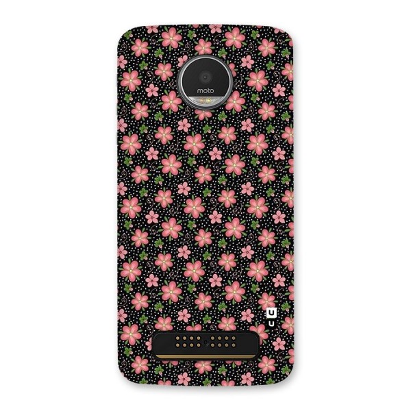 Cute Tiny Flowers Back Case for Moto Z Play