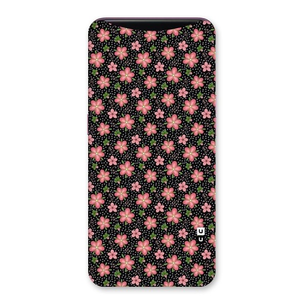 Cute Tiny Flowers Back Case for Oppo Find X