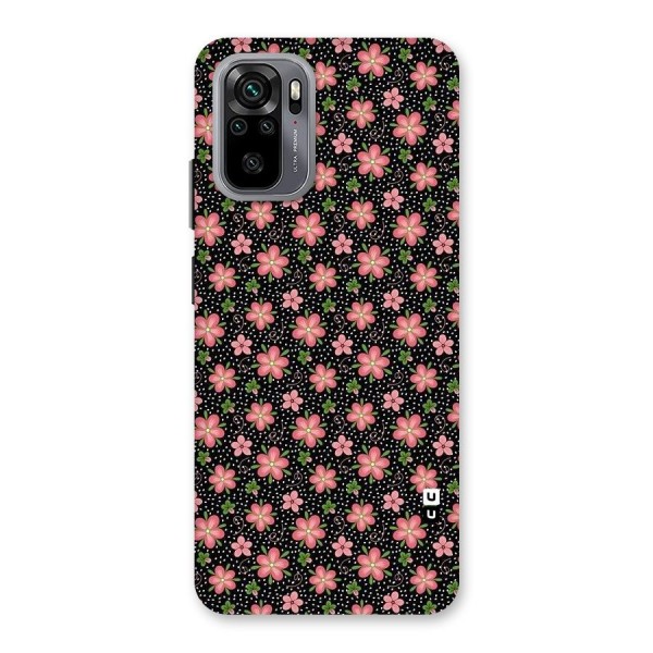 Cute Tiny Flowers Back Case for Redmi Note 10