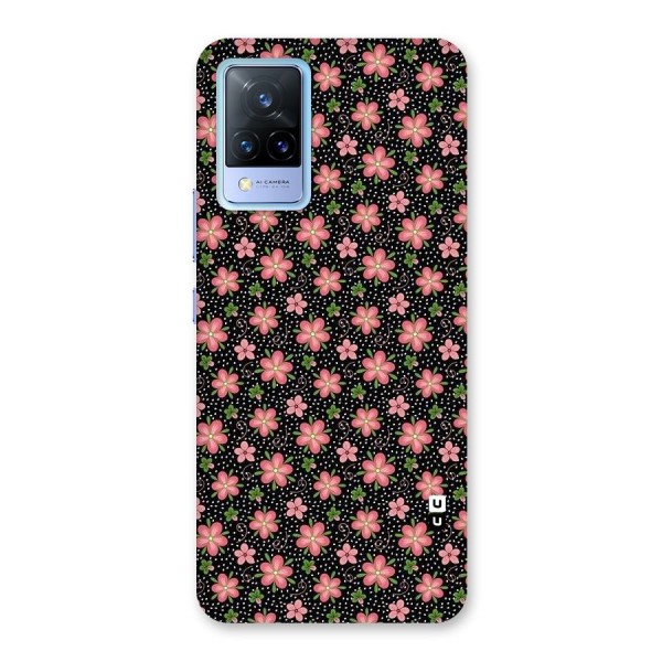 Cute Tiny Flowers Back Case for Vivo V21 5G