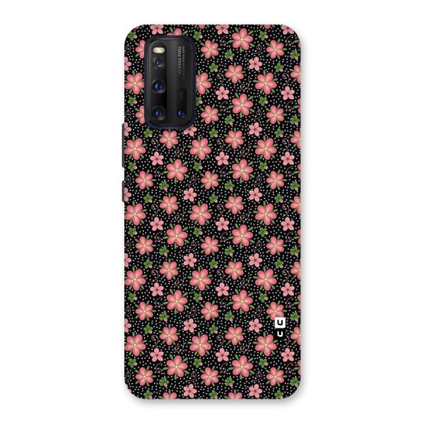 Cute Tiny Flowers Back Case for Vivo iQOO 3