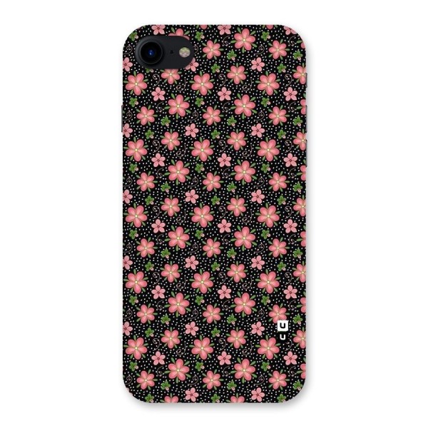 Cute Tiny Flowers Back Case for iPhone SE 2020