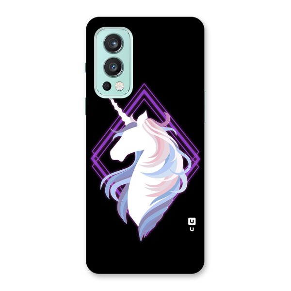 Cute Unicorn Illustration Back Case for OnePlus Nord 2 5G