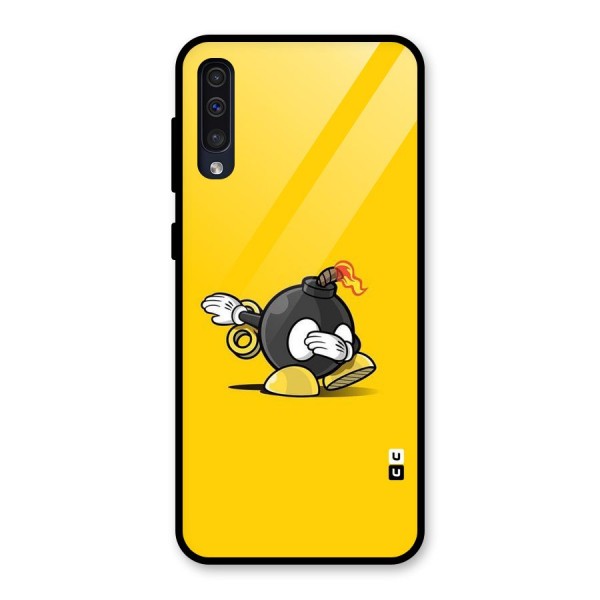 Dab Bomb Glass Back Case for Galaxy A50s