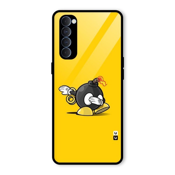 Dab Bomb Glass Back Case for Oppo Reno4 Pro