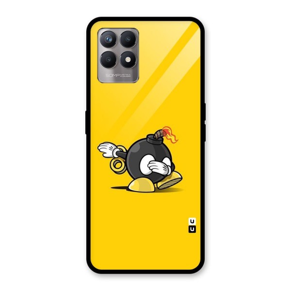 Dab Bomb Glass Back Case for Realme 8i