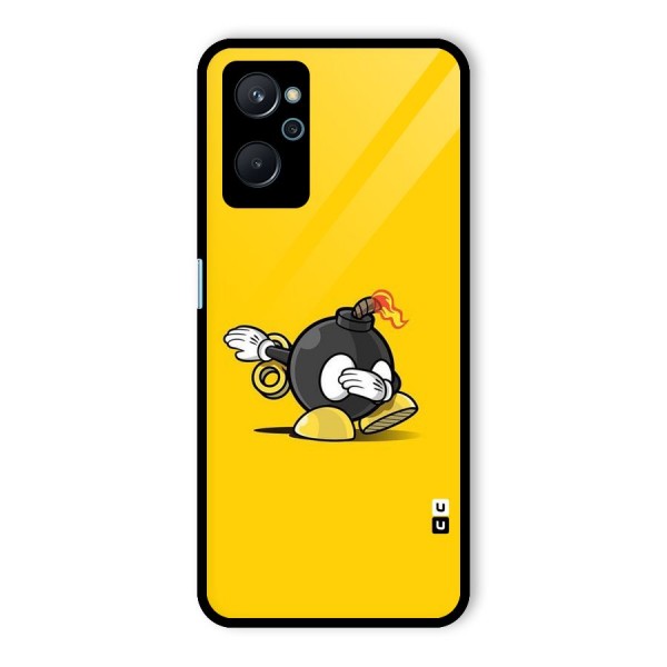 Dab Bomb Glass Back Case for Realme 9i