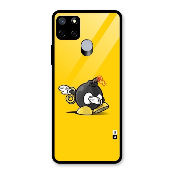 Dab Bomb Glass Back Case for Realme C15