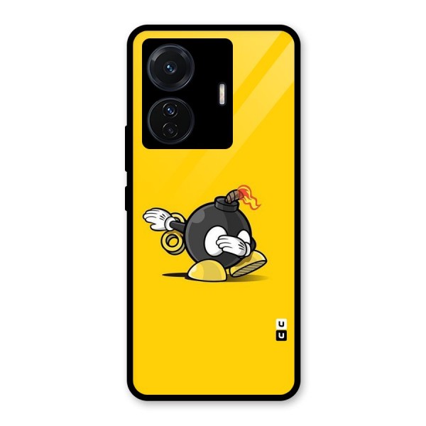 Dab Bomb Glass Back Case for Vivo T1 Pro