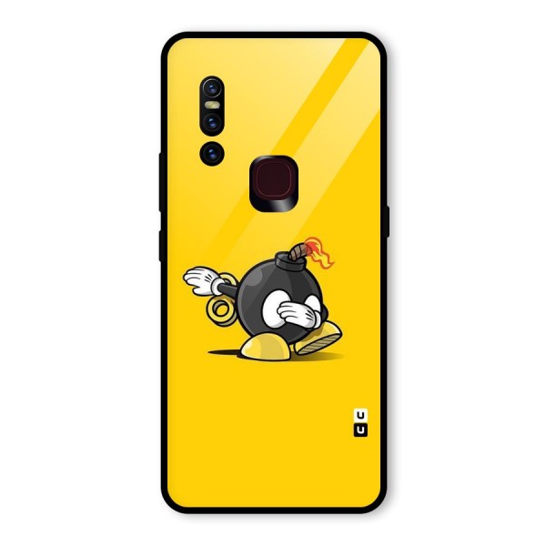 Dab Bomb Glass Back Case for Vivo V15