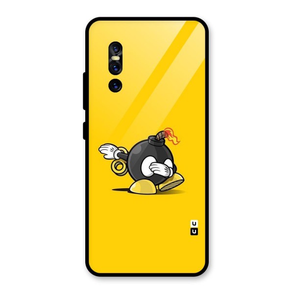 Dab Bomb Glass Back Case for Vivo V15 Pro