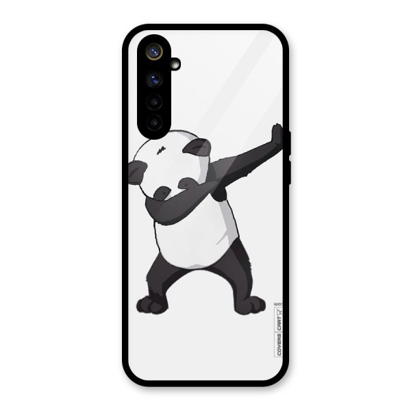 Dab Panda Shoot Glass Back Case for Realme 6