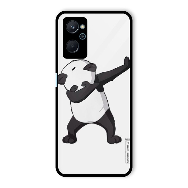 Dab Panda Shoot Glass Back Case for Realme 9i