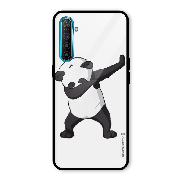 Dab Panda Shoot Glass Back Case for Realme XT