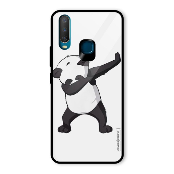 Dab Panda Shoot Glass Back Case for Vivo Y12