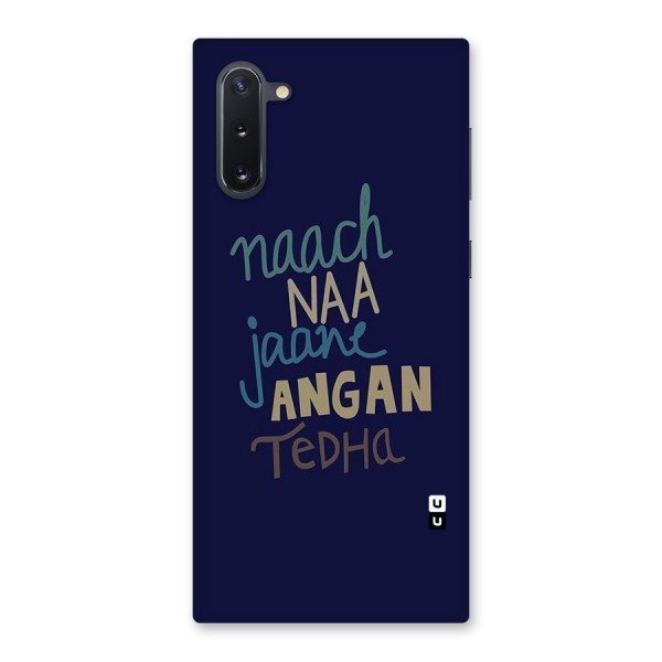 Dance Words Back Case for Galaxy Note 10