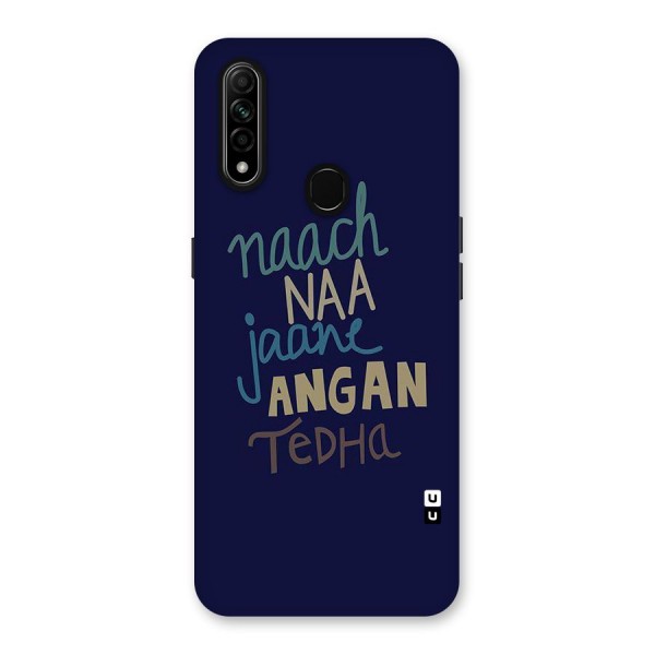 Dance Words Back Case for Oppo A31