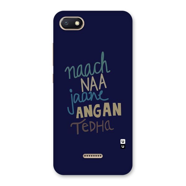 Dance Words Back Case for Redmi 6A