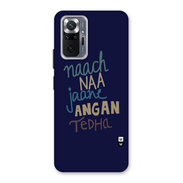 Dance Words Back Case for Redmi Note 10 Pro
