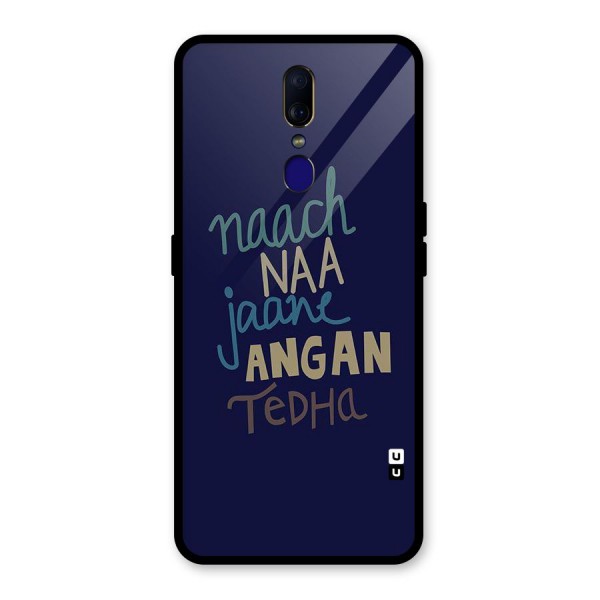 Dance Words Glass Back Case for Oppo F11