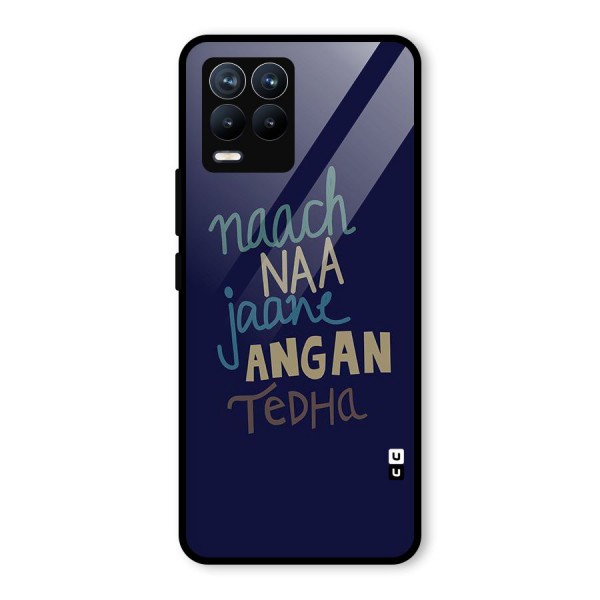 Dance Words Glass Back Case for Realme 8