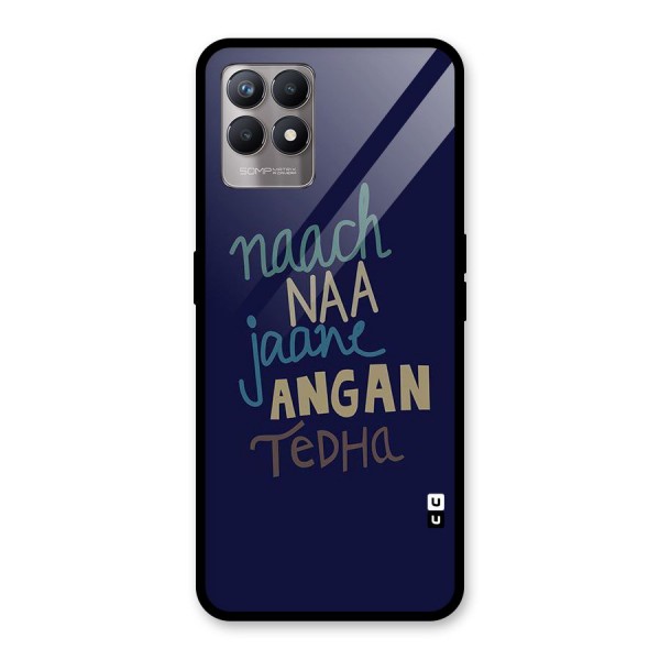 Dance Words Glass Back Case for Realme 8i