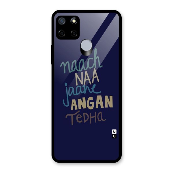 Dance Words Glass Back Case for Realme C15