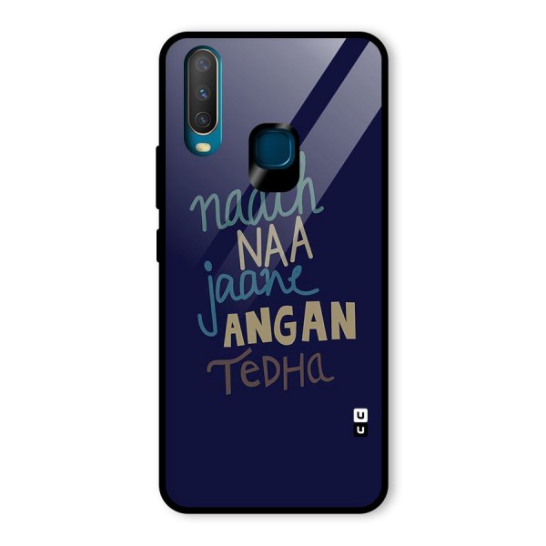 Dance Words Glass Back Case for Vivo Y12