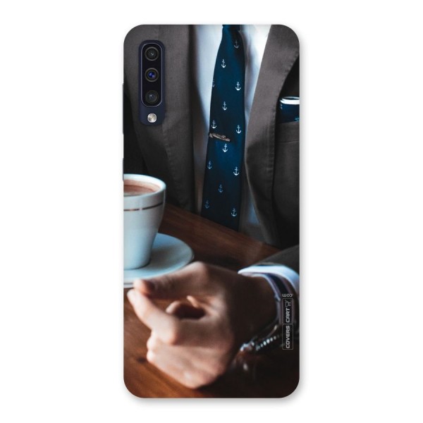 Dapper Suit Back Case for Galaxy A50