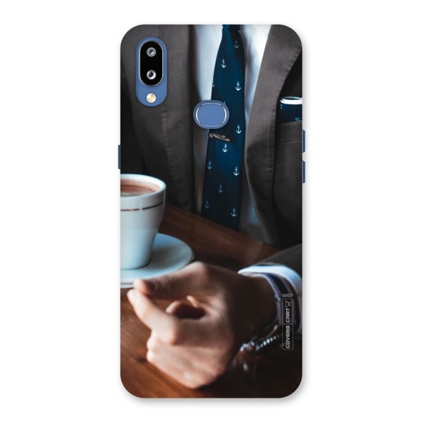 Dapper Suit Back Case for Galaxy M01s