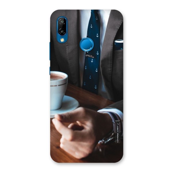 Dapper Suit Back Case for Huawei P20 Lite