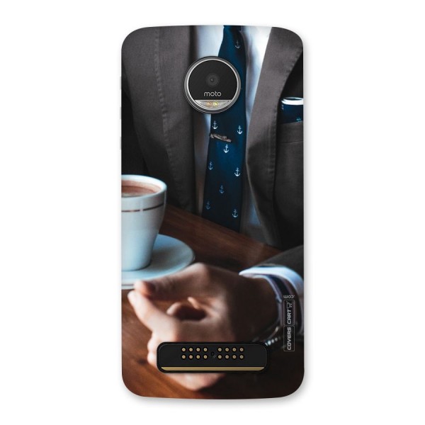 Dapper Suit Back Case for Moto Z Play