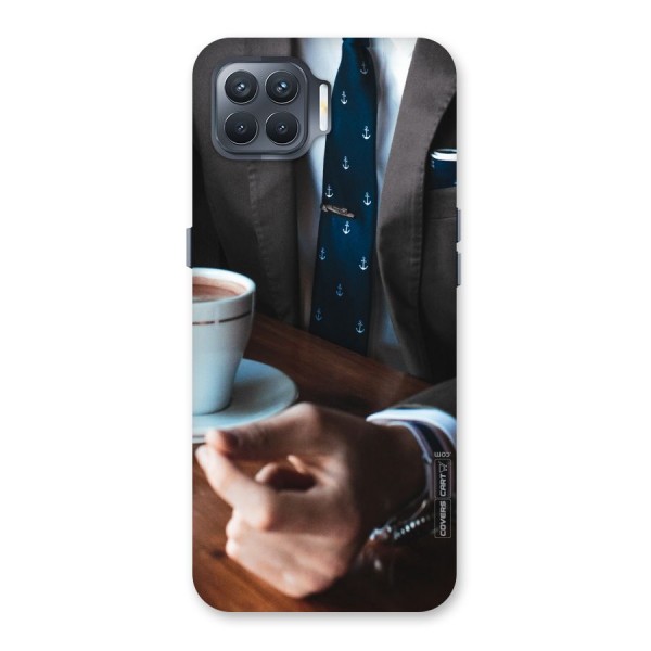 Dapper Suit Back Case for Oppo F17 Pro