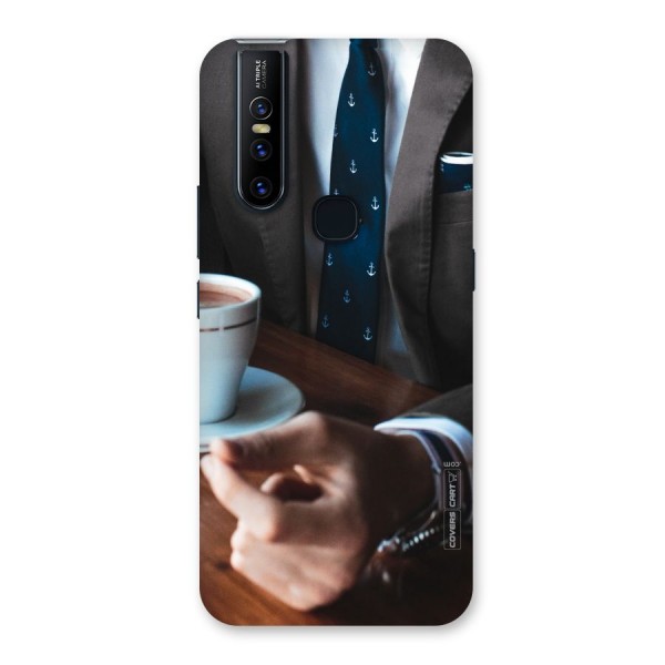 Dapper Suit Back Case for Vivo V15