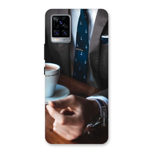 Dapper Suit Back Case for Vivo V20 Pro