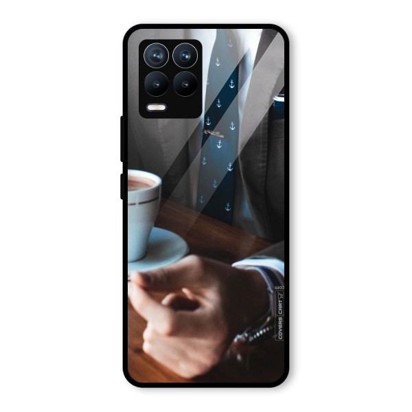 Dapper Suit Glass Back Case for Realme 8 Pro