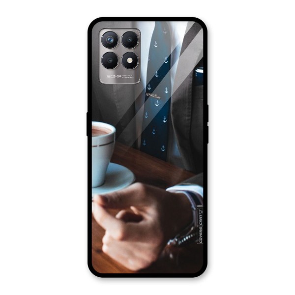 Dapper Suit Glass Back Case for Realme 8i