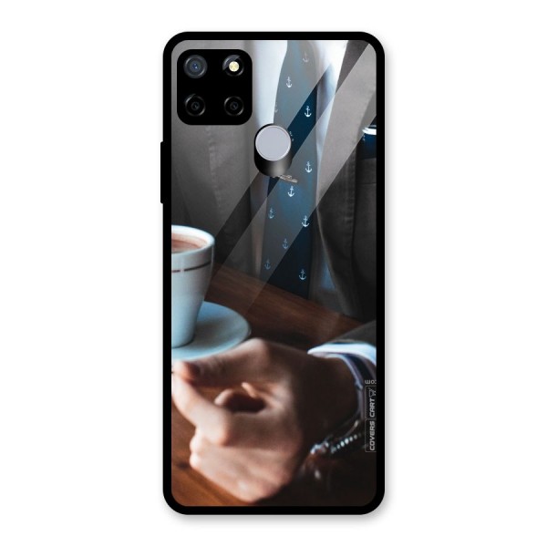 Dapper Suit Glass Back Case for Realme C12