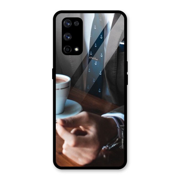 Dapper Suit Glass Back Case for Realme X7 Pro