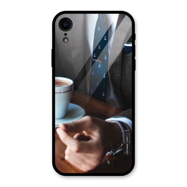 Dapper Suit Glass Back Case for XR