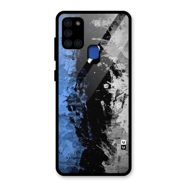 Dark Art Glass Back Case for Galaxy A21s