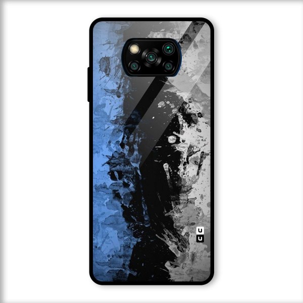 Dark Art Glass Back Case for Poco X3