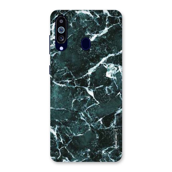 Dark Green Marble Back Case for Galaxy A60