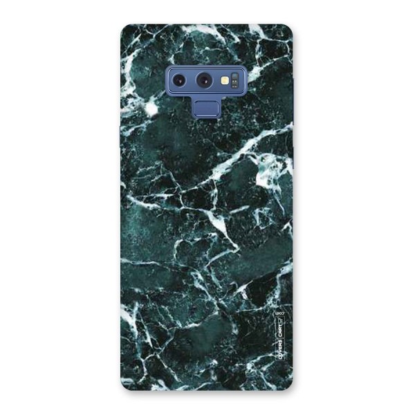 Dark Green Marble Back Case for Galaxy Note 9