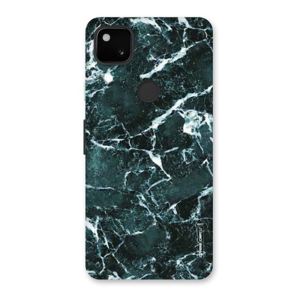 Dark Green Marble Back Case for Google Pixel 4a